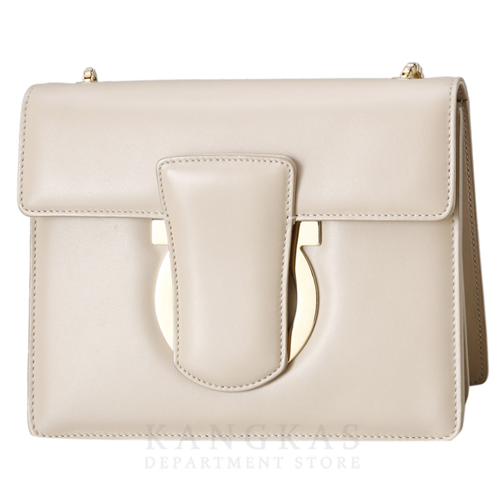 FERRAGAMO(USED)페레가모 간치니 체인 크로스백